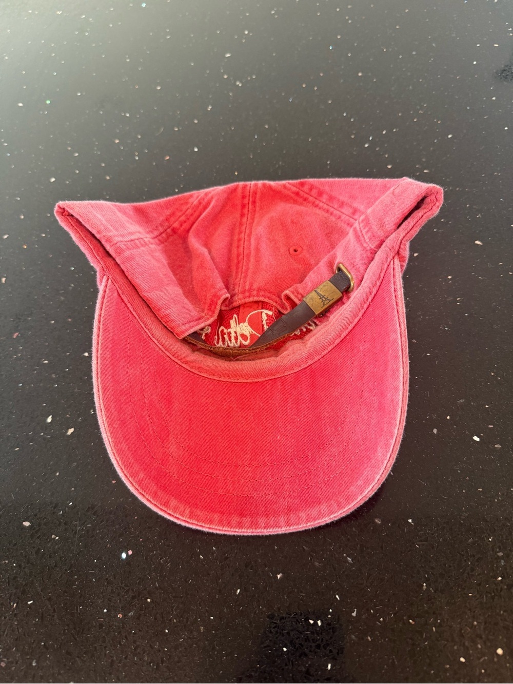 Alpha Delta Pi Red Script Hat - Picture 4 of 4